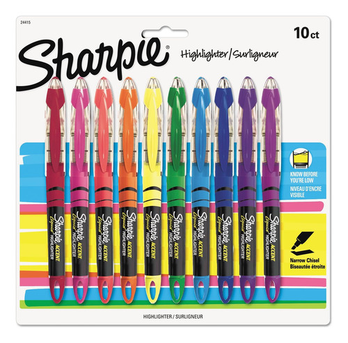 Sharpie Pp Accent Liquid Pen Style Resaltador Punta Cincel