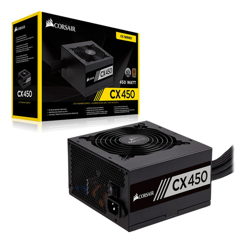 Fonte Para Pc Corsair Cx Series Cx450 450w  Cp-9020120br