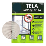 Kit 2 Telas Mosqueteira Janela Anti-inseto Mosquito 150x180