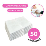 50un Toalha Pedicure Descartável Alta Absorção Profissional