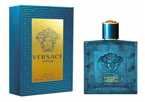 Perfume Versace Eros Parfum 100ml Original + Brinde