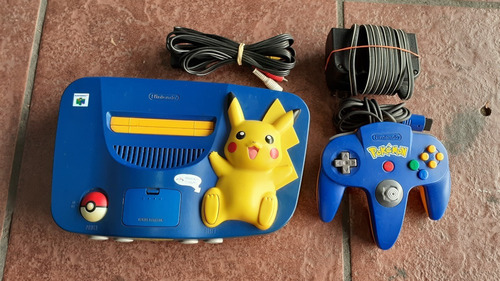 Nintendo 64 Pikachu, Funcionando Perfectamente