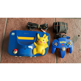 Nintendo 64 Pikachu, Funcionando Perfectamente