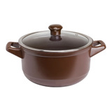 Caçarola Duo 24cm - Chocolate - Cookware Original