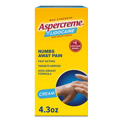 Aspercreme Crema Para Aliviar El Dolor Con Lidocaína 4.3oz Fragancia Neutra | Meses sin interés