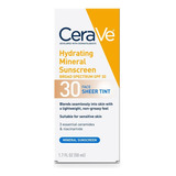 Protetor Solar Mineral Hidratante Cerave Spf 30 (50ml)