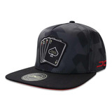 Gorra Jc Hats Poker Gris Camo Unitalla