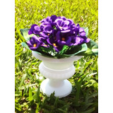 Vaso Grego + Flores Casamento Festas Enfeite Mesa Decoração