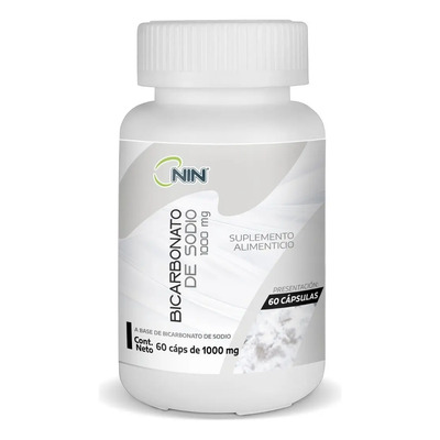 Bicarbonato De Sodio 1000mg 60capsulas 1g Nin | MercadoLibre