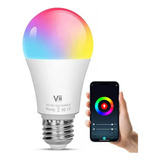 Bombillo Inteligente Rgb Wifi Smart Voz Alexa Google Siri...