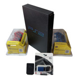 Ps2 [fat] + 2 Dual Shock + Mc [fmcb+opl] + Usb 64gb Full