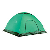 Carpa 2 Personas Gadnic Automática Impermeable C/mosquitero Color Verde