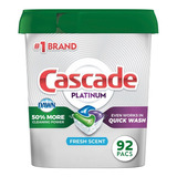 Cascade Platinum 92 Fresh Scent - Unidad a $1685