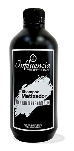 Shampoo Matizador Silver Azul Neutralizador Amarillos X500ml