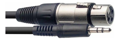 Cable Stagg Sac3mpsxf Mini-plug Stereo - Canon - 3 Mts.