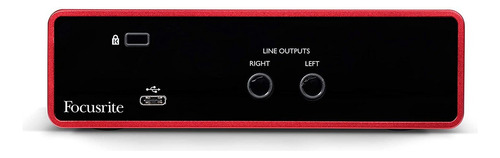 Focusrite Scarlett Solo - Interfaz De Audio Usb Con Herramie