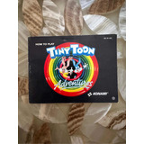 Manual Tiny Toons Nintendo Nes Juego Solo Manual Original