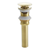 Escurridor De Lavabo Gudetap Con Florero, Color Dorado Cep