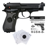 Beretta M84fs Blowback 4.5mm Co2 Bbs Negro Xchws C