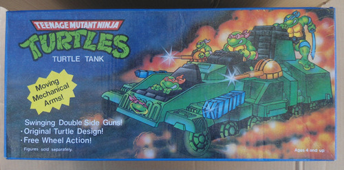 Tortugas Ninja Tanque Turtle Tank Vintage No Jugado