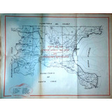 Mapa Gobernación Militar De Comodoro Rivadavia, Patagonia