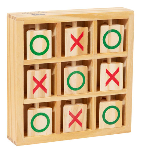 Juegos De Mesa De Madera Tic Tac Toe, Rompecabezas, Regalos