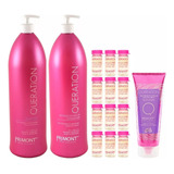 Kit Queration Primont Shampoo + Acondicionador + Ampollas
