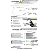 Cbconcept Smd3528, Manguera Plana De Luces Led (40 Pies, 12