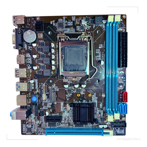 Placa Mãe Lga 1155 B75 Ddr3 Intel 2/3° Geração Matx