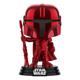 Funko Pop! The Mandalorian - The Mandalorian #345 Red Chrome