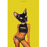 Bullet Journal Sexy Cat Pop Art Large Dot Grid Notebook | Re