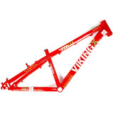 Quadro Vikingx Dirt Jump Tuff X-30 Alumínio - Vermelho