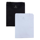 Kit 2 Camisa Camiseta Basica Masculina Plus Size Algodão