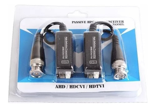 Balun Video Tvi Ahd Cvi 720p Pasivo Bnc Rj45 X1 Par