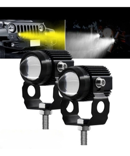 2 Exploradoras Led Laser De Ultra Intensidad Para Carro Moto