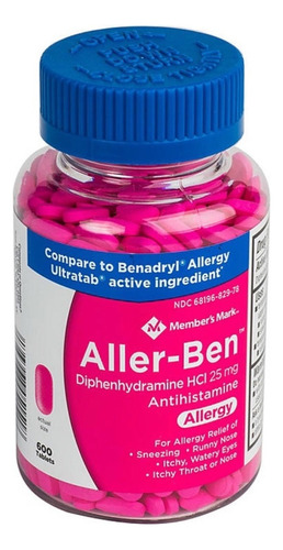 Dormir Allergy Medicine Benadry - Unidad a $210