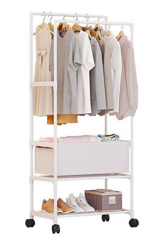 Rack Armable Ropa Organizador Closet Hogar Guardaro 150cm