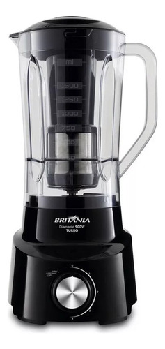 Liquidificador Diamante 800 Britânia 110v Preto