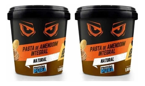 Pasta De Amendoim Integral 2kg - Proteina Pura