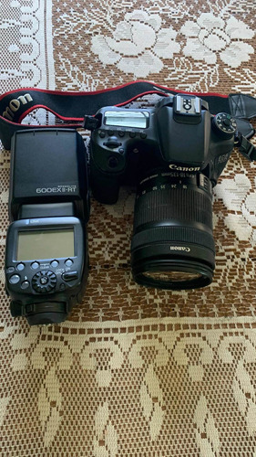 Camera Canon 70d (corpo E Lente 18-135mm) + Kit Acessórios