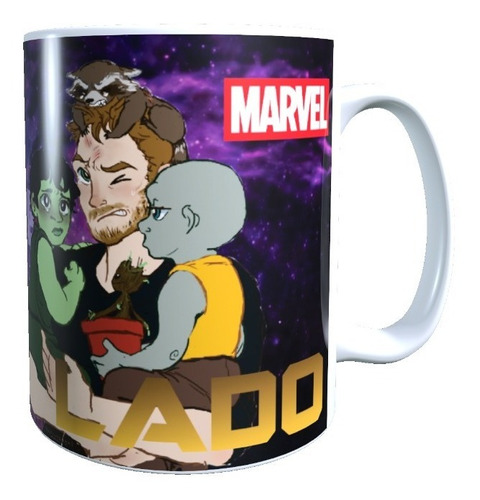 Taza Día Padre, Guardianes De La Galaxia, Estaré A Tu Lado