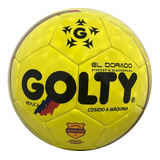 Balón De Fútbol Golty Dorado Cosido A Máquina Recreativo #5