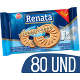 Biscoitos Amanteigados Em Sache Renata Leite - 80 Und