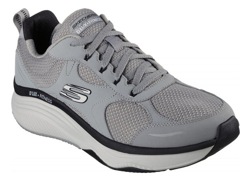 Zapatilla D'lux Fitness Perfect Gris Skechers