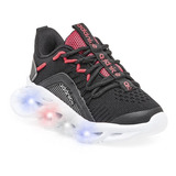 Zapatilla Con Luces Infantiles Addnice Ottawa Cordones