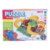 Juego De Bloques Puzzle 45 Piezas Caja