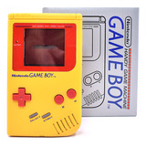 Consola Game Boy Dmg Mod Pantalla Ips Rgb Carcasa Amarilla
