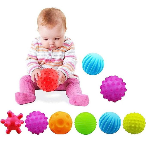 Juguetes Pelotas Estimulacion Sensoriale Didáctica Para Bebé
