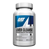 Liver Cleanse Gat Sport 60 Caps Protector Hepático Vitaminas