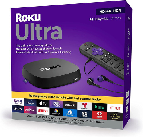 Transmisión Multimedia 4k/hdr/dolby Vision Del Roku Ultra 20